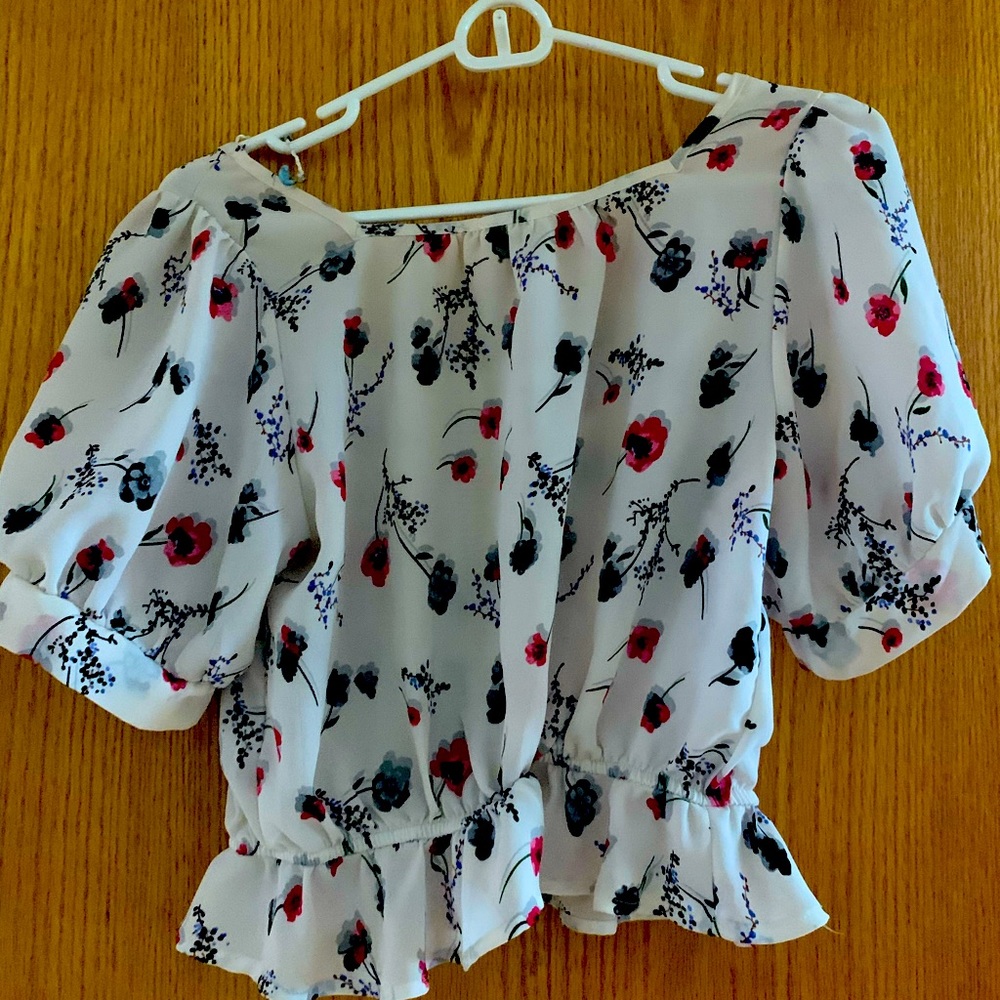 Cute Floral Blouse
